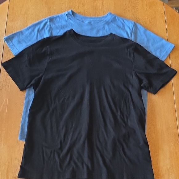 wonder nation Other - Wonder Nation | Boys | 2 Piece | Black & Blue | Crew Neck Tee | Size 10-12 Husky